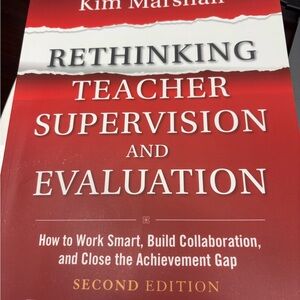 Rethinking Teacher Supervision and Evaluation Book
